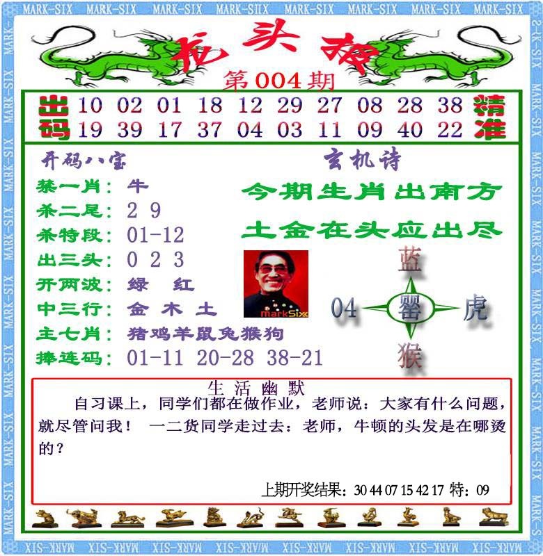 004期龙头报[图]