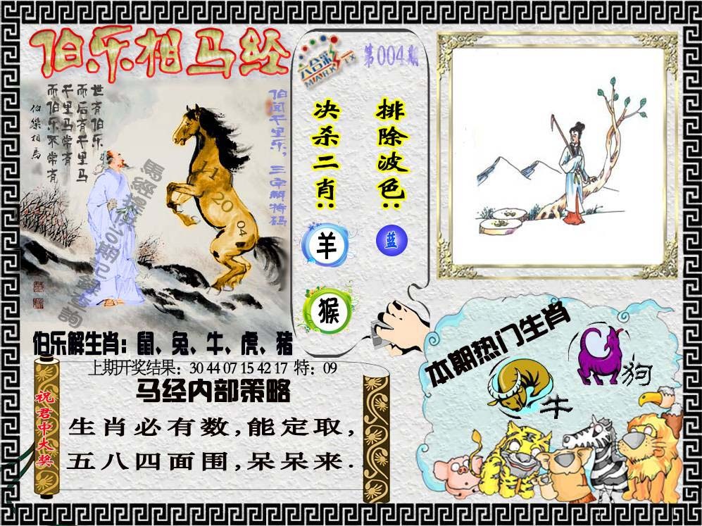 004期伯乐相马经[图]
