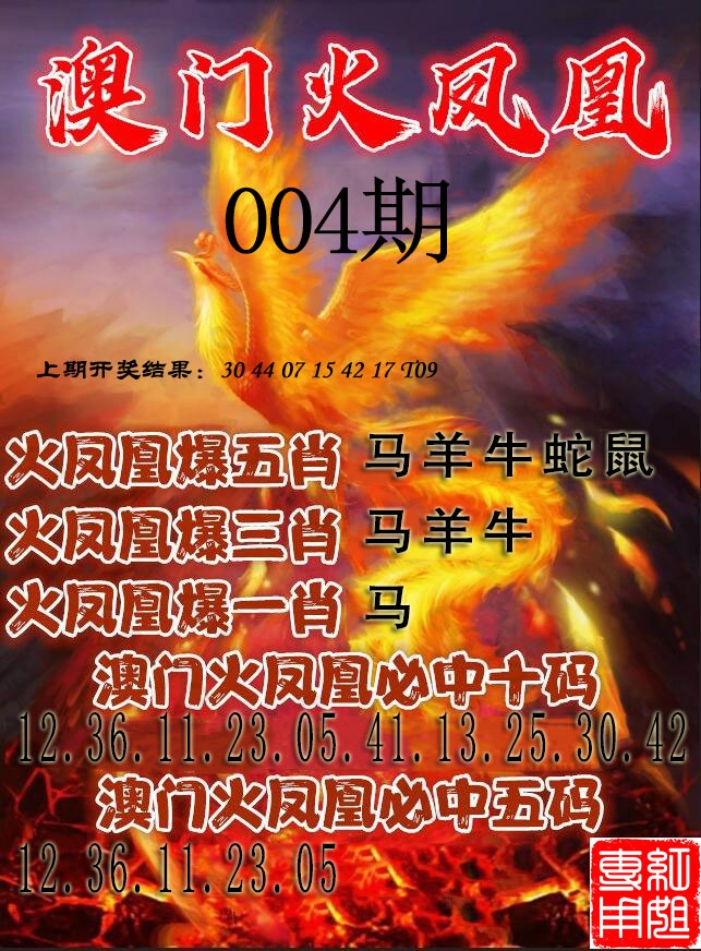 004期火凤凰[图]