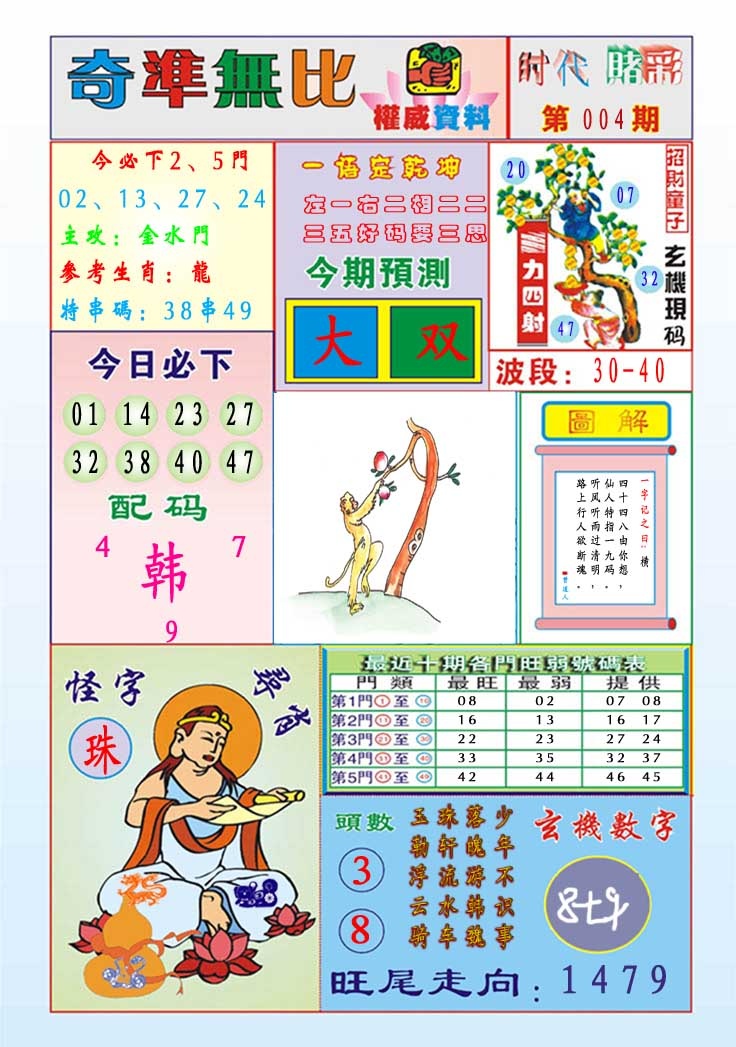 004期奇准无比[图]