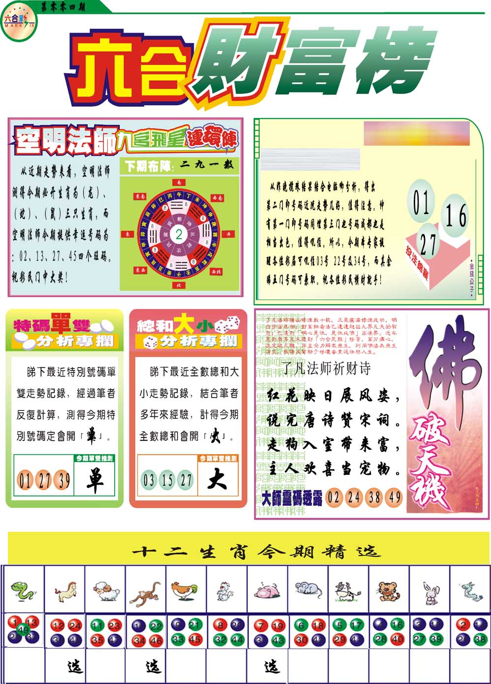 004期财富榜[图]