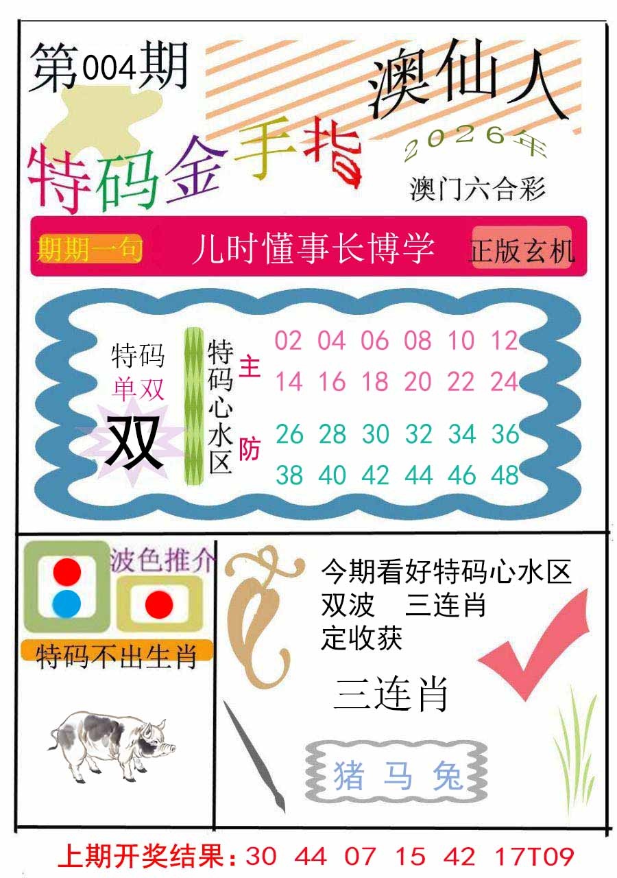 004期特码金手指[图]