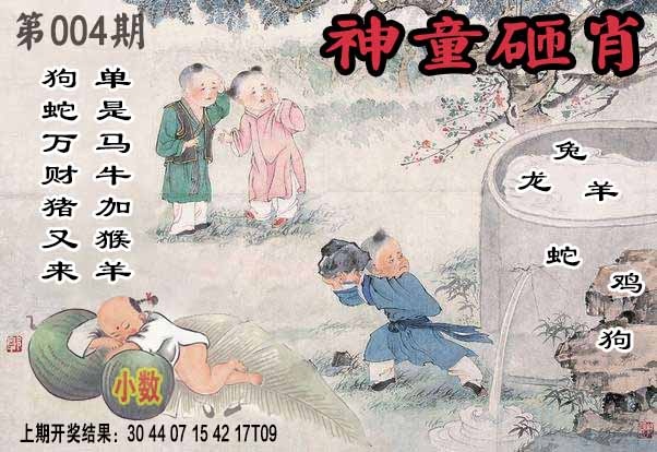 004期神童砸肖[图]