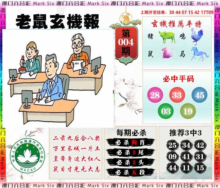 004期老鼠玄机报[图]