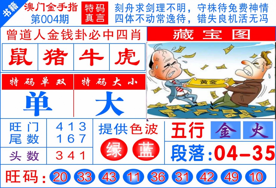 004期澳门金手指[图]