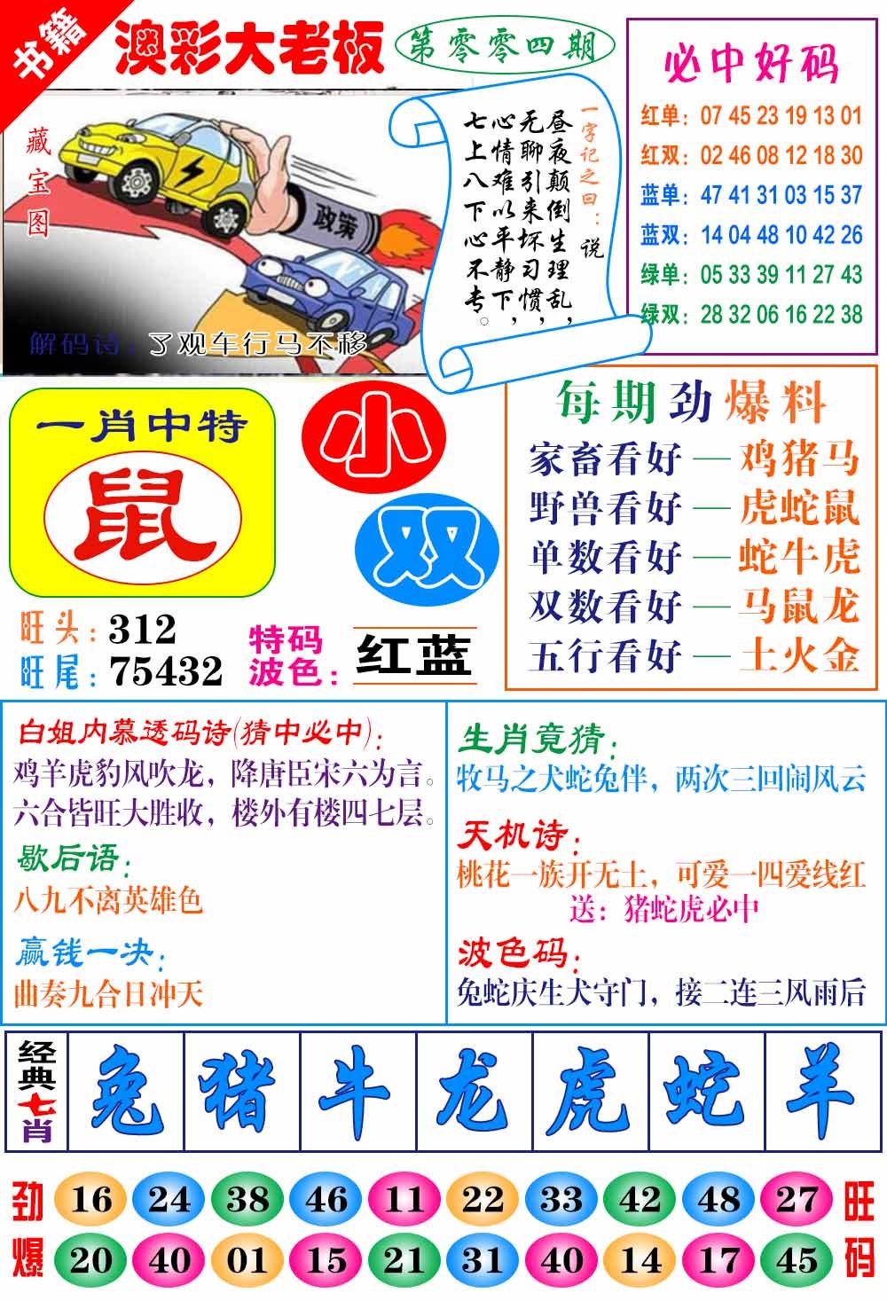 004期澳门大老板[图]