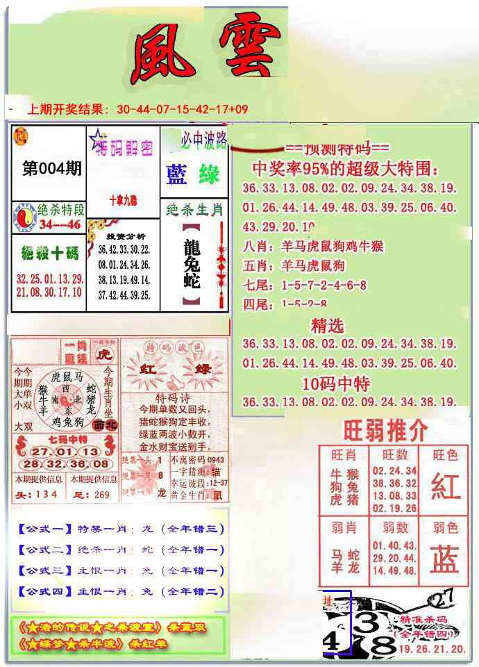 004期风云榜[图]