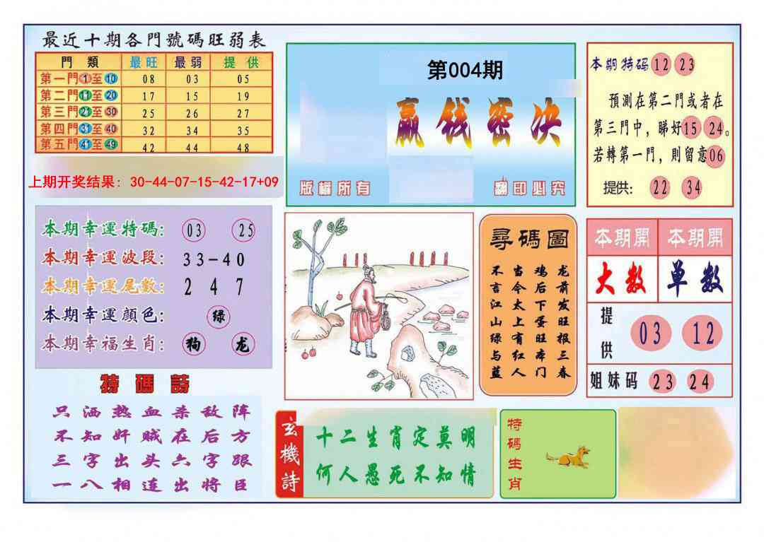 004期九龍赢钱密决(推荐)[图]