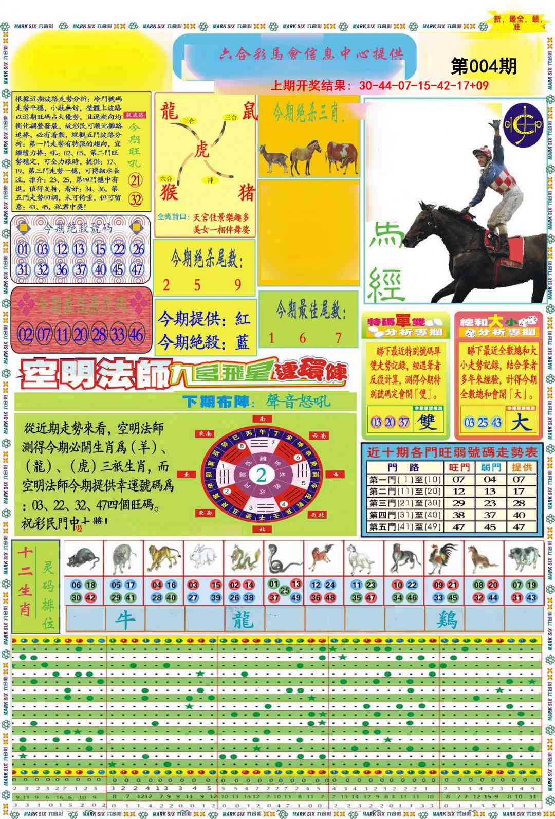 004期九龍马经A(推荐)[图]