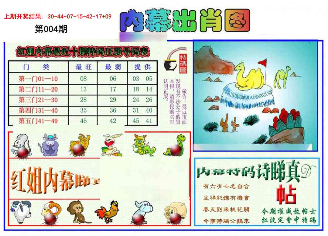 004期红姐内幕出肖[图]