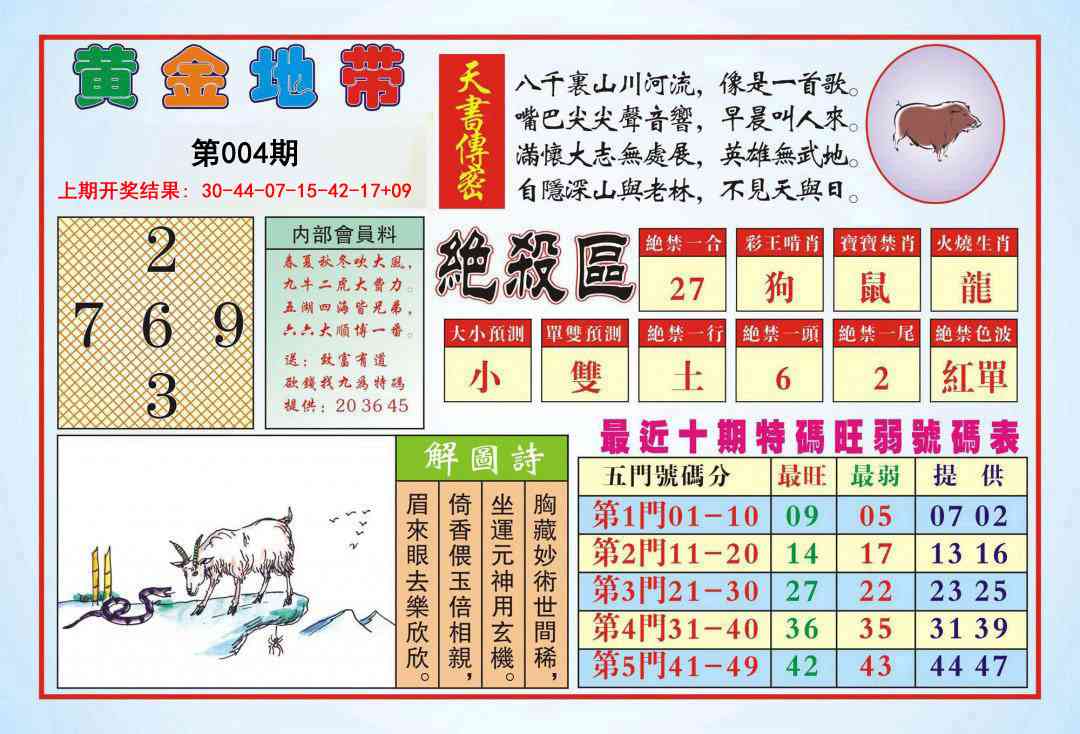 004期黄金地带[图]